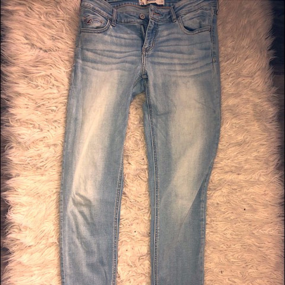 Hollister Light Wash Skinny Jeans